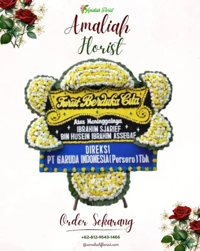 Papan Bunga Duka di Gilingsari