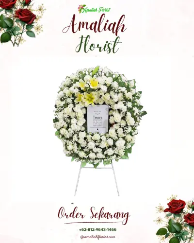 Krans Bunga Duka Cita di Gilingsari